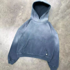 New Fashion Solid Color Gradient Pullover Hoodie Women Y2K Harajuku Vintage Gothic Hip Hop Popular Casual Couple Sweatshirt Top