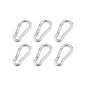 316 Stainless Steel Multifunctional Spring Snap M4 M5 M6 M7 M8 Carabiner Quick Link Lock Ring Hook