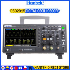 Hantek Digital Oscilloscopes DSO Series DSO2D15 USB Oscilloscope, Multimeter Tester 100Mhz/150Mhz Memory DSO2C15 DSO2D10 DSO2C10