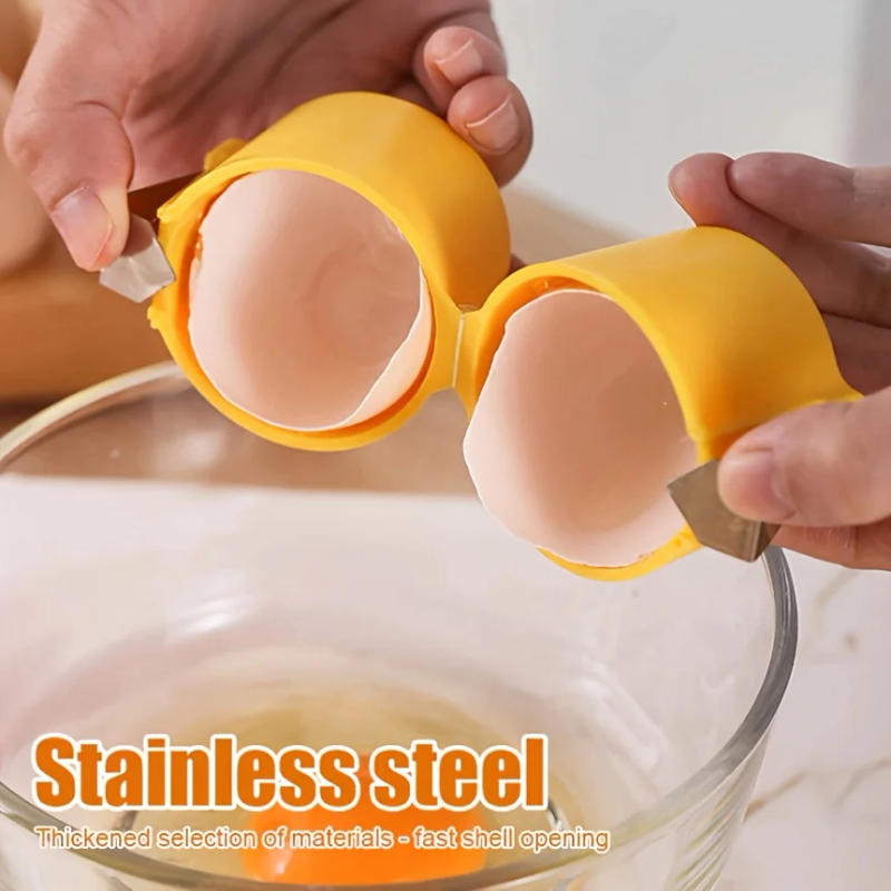 Description Picture 2 of itemNew Portable Egg Opening Machine Quick Egg Beater Kitchen Egg Sheller Kitchen Accessories