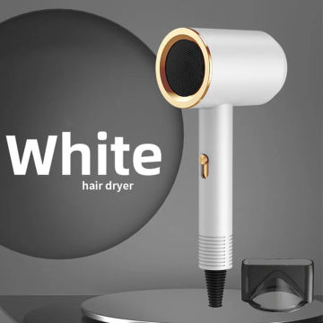 Hot Cold Wind Negative Ion Hair Dryer Professional Blow Dryer Suitable For Home Salonblue Light Quick Hairdryer