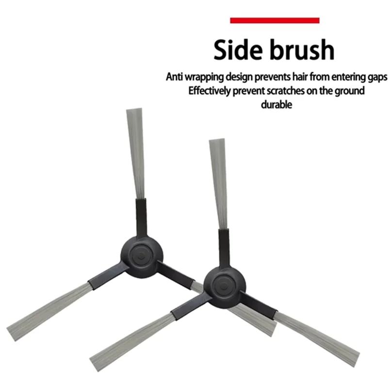 Description Picture 6 of itemMain Brush Side Brush HEPA Filter Mop Cloth For Xiaomi S20 D106 E12 E10 B112 Vacuum Cleaner Replacement Parts