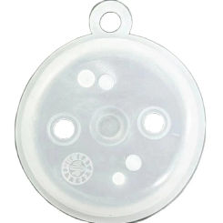 100pcs 50mm Pressure Silica  Parallel pore Diaphragm For Bosch water heater Type G