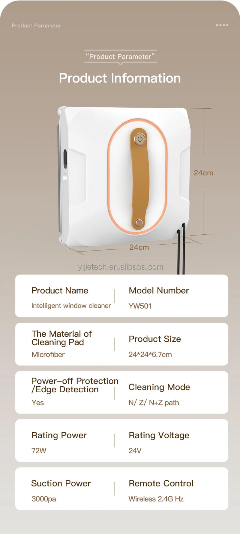 Description Picture 6 of itemHot Seller Window Cleaning Tool _Window Cleaning Robot for Home Cleaning