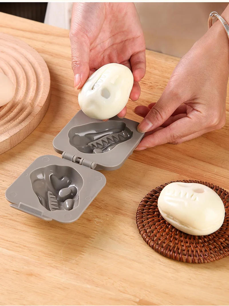 Description Picture 6 of itemCute Boiled Egg Mold Dinosaur Fossil Shape Egg Sushi Rice Mold Decorated Fondant Cake Children's Lunch Supplementary Tool