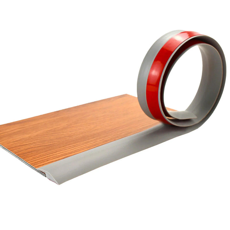 Description Picture 3 of itemFloor Transition Strip Self Adhesive, Flat Laminate Floor Cover Strip 2\" Wide Trim Threshold Sealing  Gap Carpet Shielding