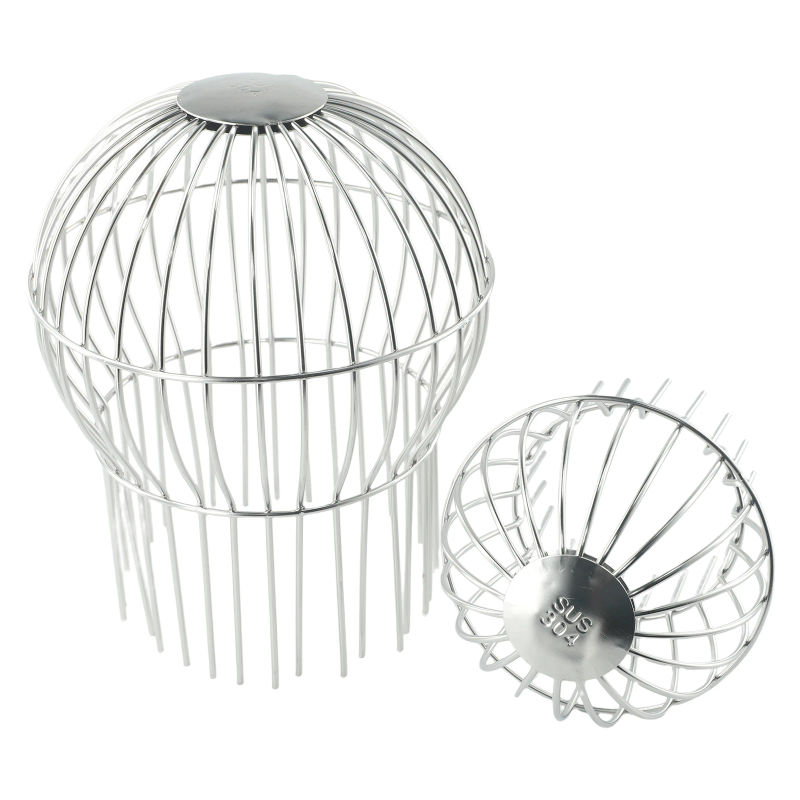 Description Picture 2 of itemStainless Steel Bathroom Drain Cover Hair Catcher Balcony Drainage Stopper Plug Garden Outdoor Roof Anti-blocking Floor Strainer