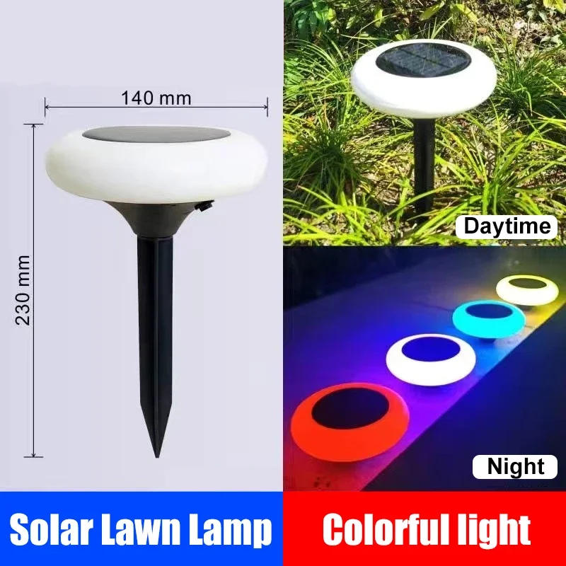 Description Picture 6 of itemKDULIT Solar Lights,Outdoors Lamp,360° LED Floor Lights IP65 Waterproof with On/Off for Garden,Yard,Backyard,Driveway,Patio,Lawn