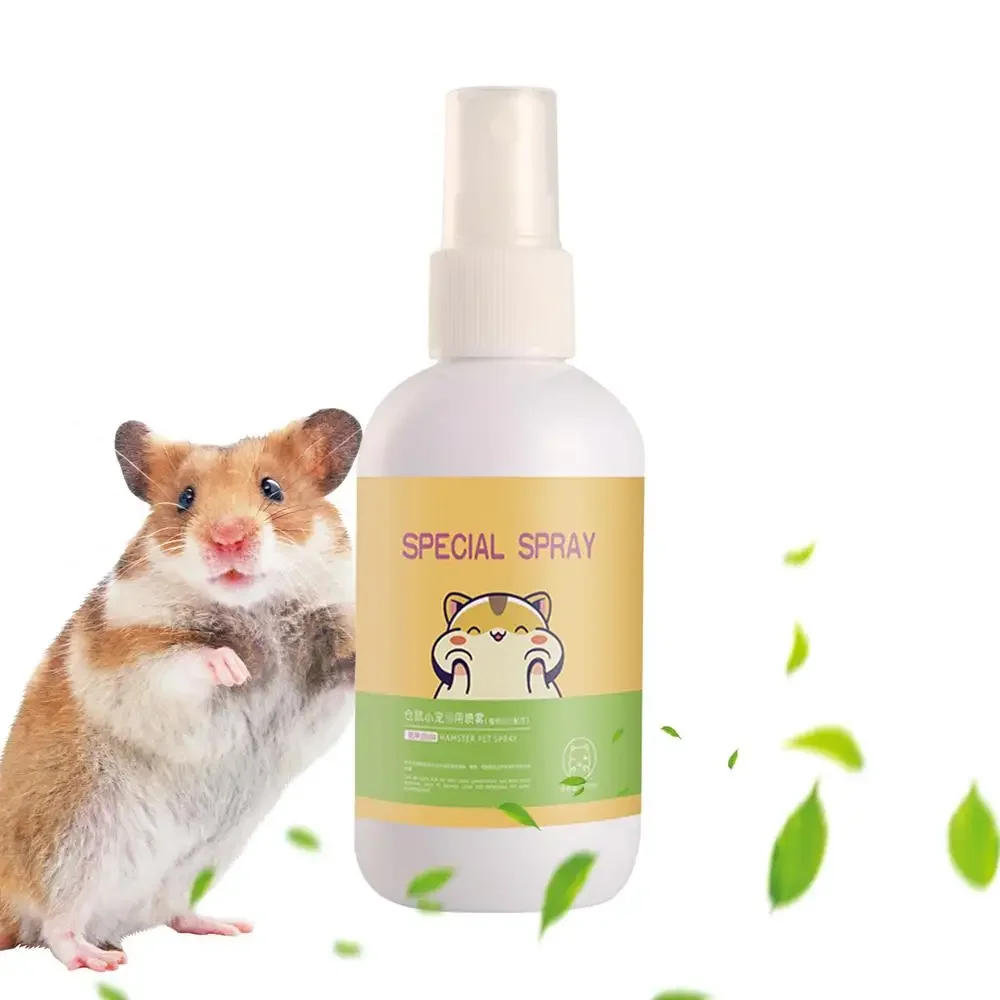 Description Picture 2 of item100ML Pet Odor Spray Pet Deodorizer Odor Removal Cage Cleaner Eliminate Pet Odors Long-Lasting Cleaner for Guinea Pigs Rabbits