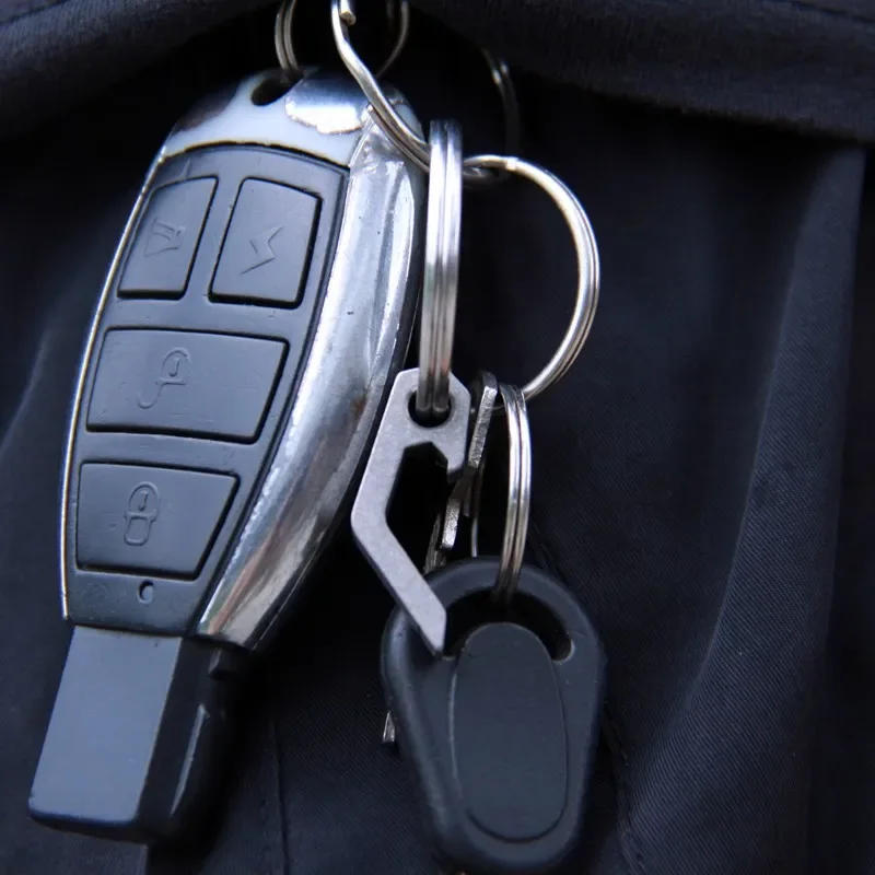 Description Picture 6 of itemEDC Gear mini lightweight bottle beer opener keyring pocket tool utility gadget Outdoor Camp Hike Camping Gear  key Chains