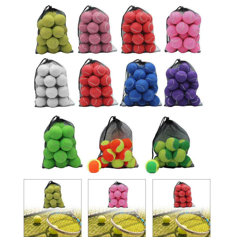 Description Picture 4 of item20 Pack of Tennis Balls for Training And Exercise 2.52" Diameter for Outdoor Activities