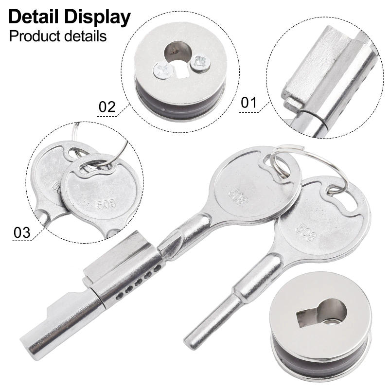 Description Picture 6 of itemCounter Jewelry Cabinet Display Case Sliding Glass Door Filing Cabinets Glass Cabinet Doors Jewelry Cabinets Lock Note
