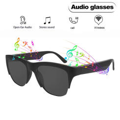 Bluetooth 5.3 Smart Sunglasses Wireless Headphones Hands-free Calling Hifi Music Outdoor Sports Eyeglasses TWS Headset