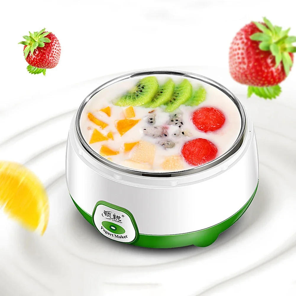 Description Picture 3 of itemYogurt Maker Mini Automatic Yogurt Machine Household DIY Yogurt Tools Kitchen Appliances Stainless Steel Tank Appliances Yogurt