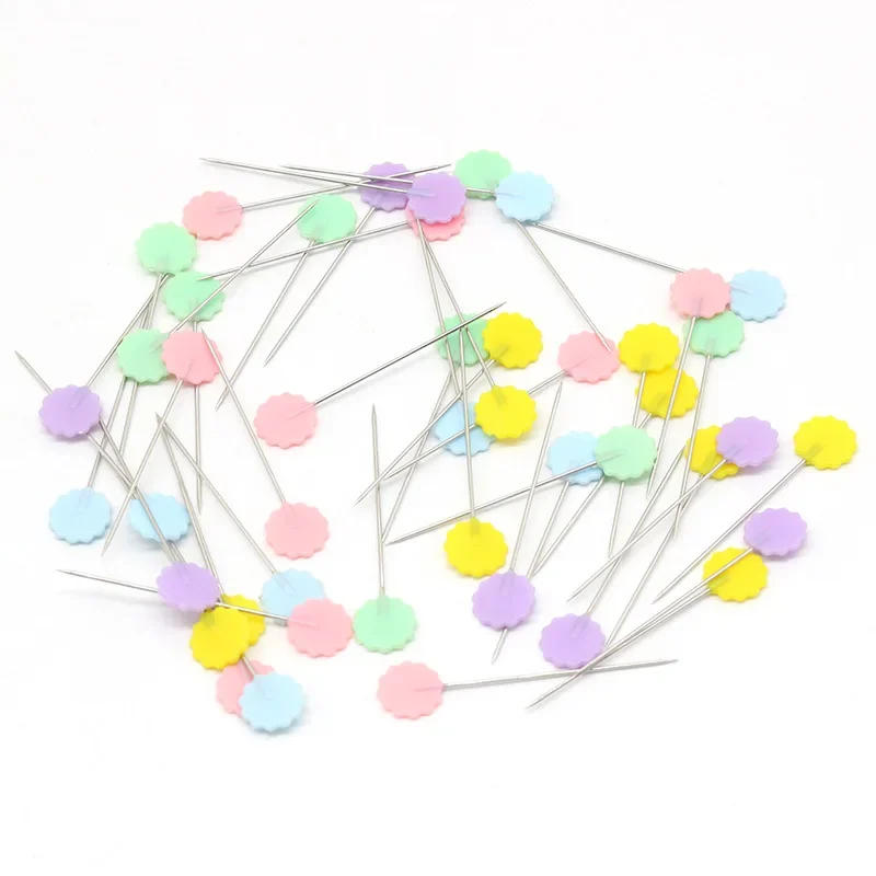 Description Picture 5 of item100PCS Clothing Manual Positioning Needle Pin Shaped Sewing  Embroidery Patchwork Tools Fixing Needle Handmade DIY Accessories