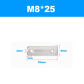 5pcs   8x25