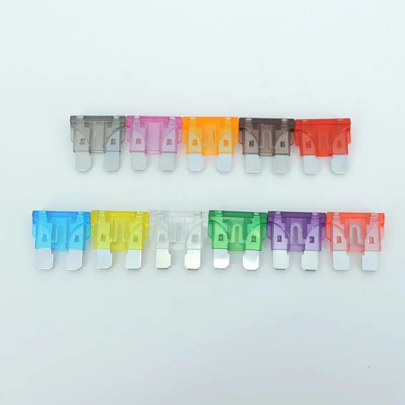 Description Picture 2 of item10pcs Medium Car Fuses Blade Fuse Insert auto Car Truck ZINC Pins 1A 2A 3A 5A 7.5A 10A 15A 20A 30A 40A 50A Refitted For o1