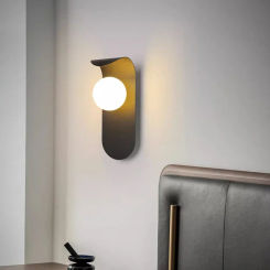 Simple Modern Living Room Decoration Wall Lamps Bedroom Bedside Led Round Lamp Lighting Home Decor Aisle Stair Lights Fixtures