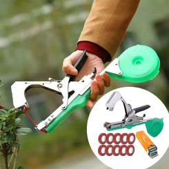 Garden Hand Plant Tying Machine Plant Garden Tools Plant Tape tool for Vegetables Grapes Tomatoes Cucumbers Garden Supplies
