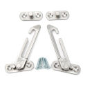 2pcs Adjustable Window Limiters Stylish Window Restrictors Secure Protect Child