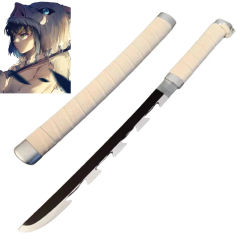 Cosplay Hashibira Inosuke Bamboo Assembled 24inch Katana Hagashi Akihito Weapon 60cm Model Sword