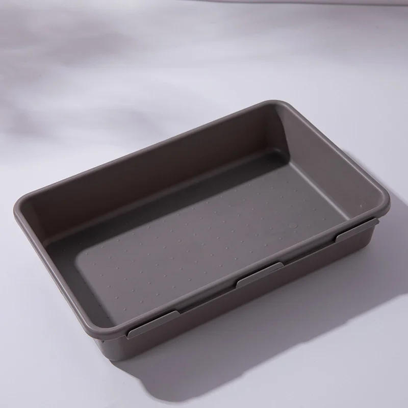 Description Picture 6 of item8PCS Jewelry Drawer Organizers Dustproof Desk Stationery Storage Box Women Makeup Organizer For Kitchen Bathroom Accessories