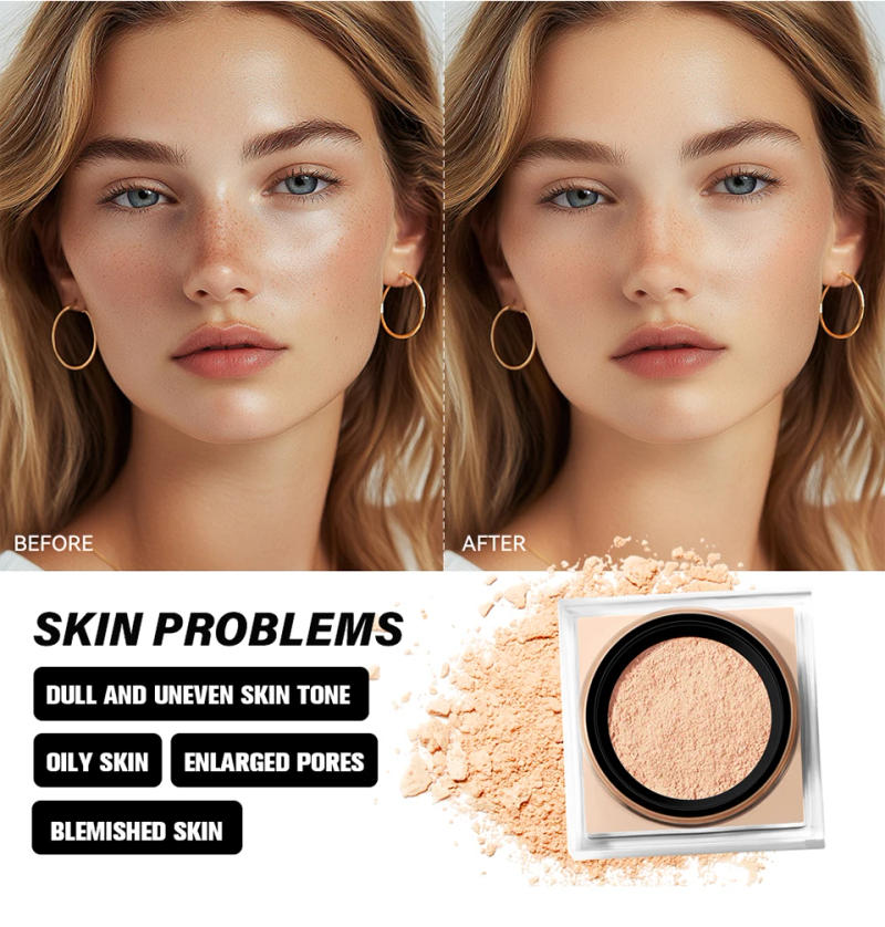 Description Picture 6 of itemLoose Baking&Setting Powder Long Lasting Oil Control Natural Face Matte Waterproof BrighTening Loose Powder Makeup Cosmetics