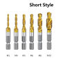 6pcs Short Golden