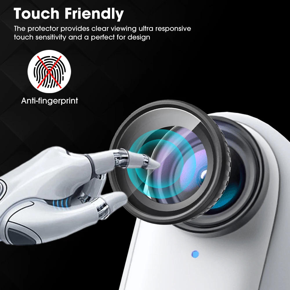 Description Picture 4 of itemUpgrade Camera Lens Protectors for Insta360 GO 3S Tempered Glass Camera Films Lens Guard Action Video Cameras Accessories