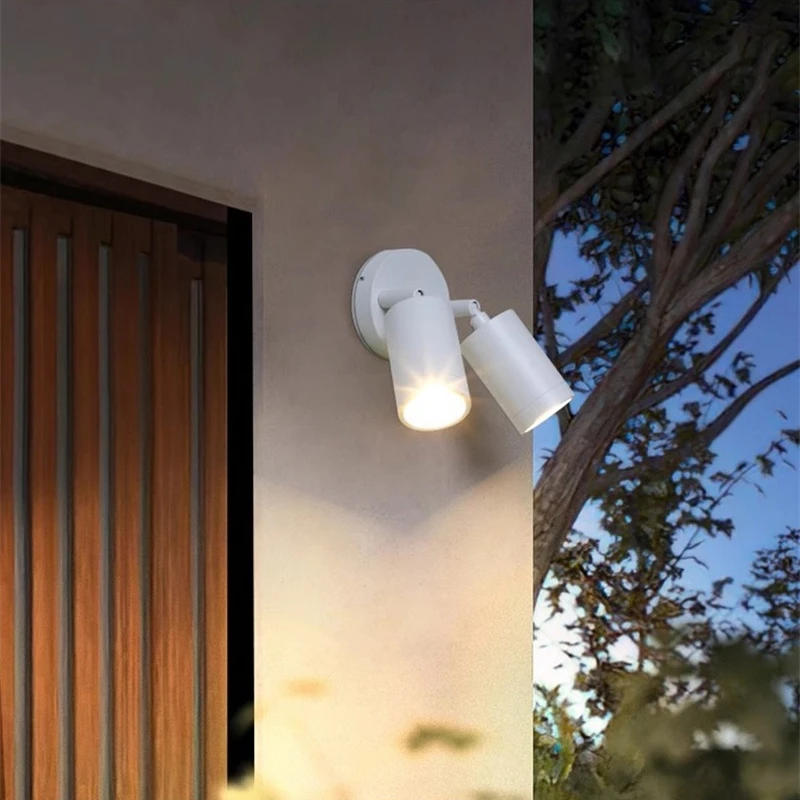 Description Picture 3 of itemNordic Double Heads LED Wall Lamp GU10 Rotatable Reading Bedside Sconce Kitchen Bedroom Study Book Wall Mounted Indoor Spotlight