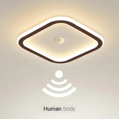 Smart LED Ceiling lamps Human Sensor Smart Home Lighting AC85-265V 18W For Entrance Room Hallways Corridor Sensor Ceiling Lamp