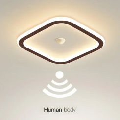 Smart LED Ceiling lamps Human Sensor Smart Home Lighting AC85-265V 18W For  Entrance Room Hallways Corridor Sensor Ceiling Lamp