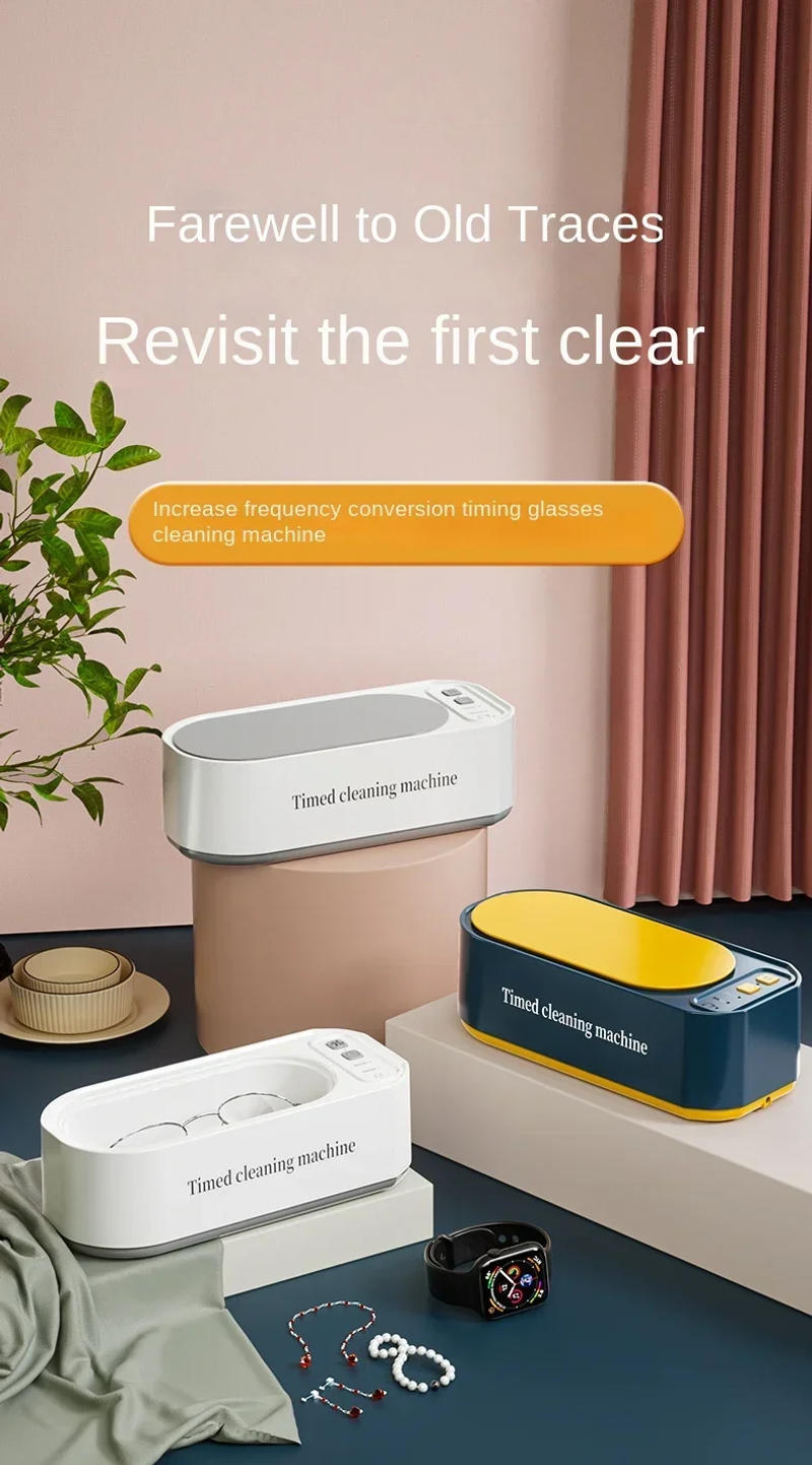 Description Picture 2 of itemHigh Frequency Ultrasonic Clean Timing Ultrasonic Glasses Cleaning Ultrasound Jewelry Cleaner Machine for Jewelr and Toothbrush