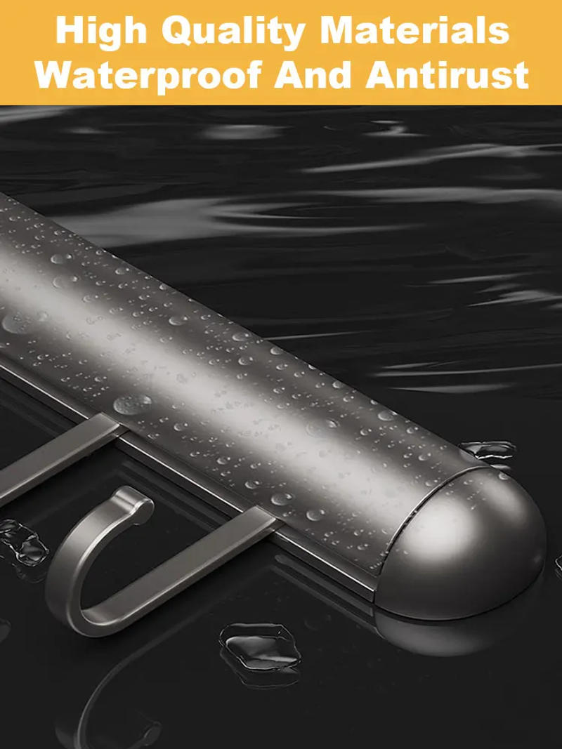 Description Picture 4 of itemWall Mounted Kitchen Hook Rack Aluminum Cabinet Storage Kitchen Utensils Rack Spoon Shovel Movable Hook Hardware Accessories