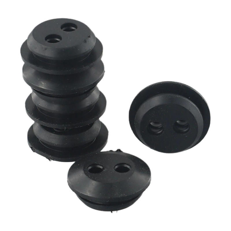Description Picture 5 of item6Pcs Rubber Grommet 2 Holes Fuel Tank Seal Grommet Fuel Tank Rubber Grommet Used For Hedge Trimmer Brush Cutters