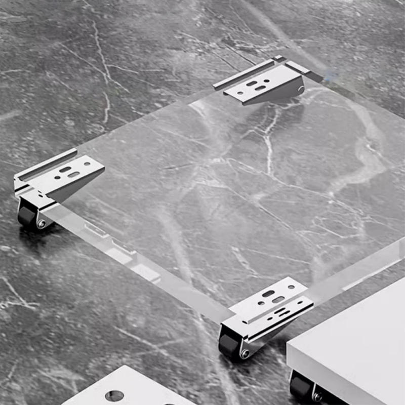 Description Picture 5 of item1pcs Telescopic Mobile Wheels Table Load-bearing Pulley Guide Furniture Moving Silent Right Angle Directional Roller Accessories