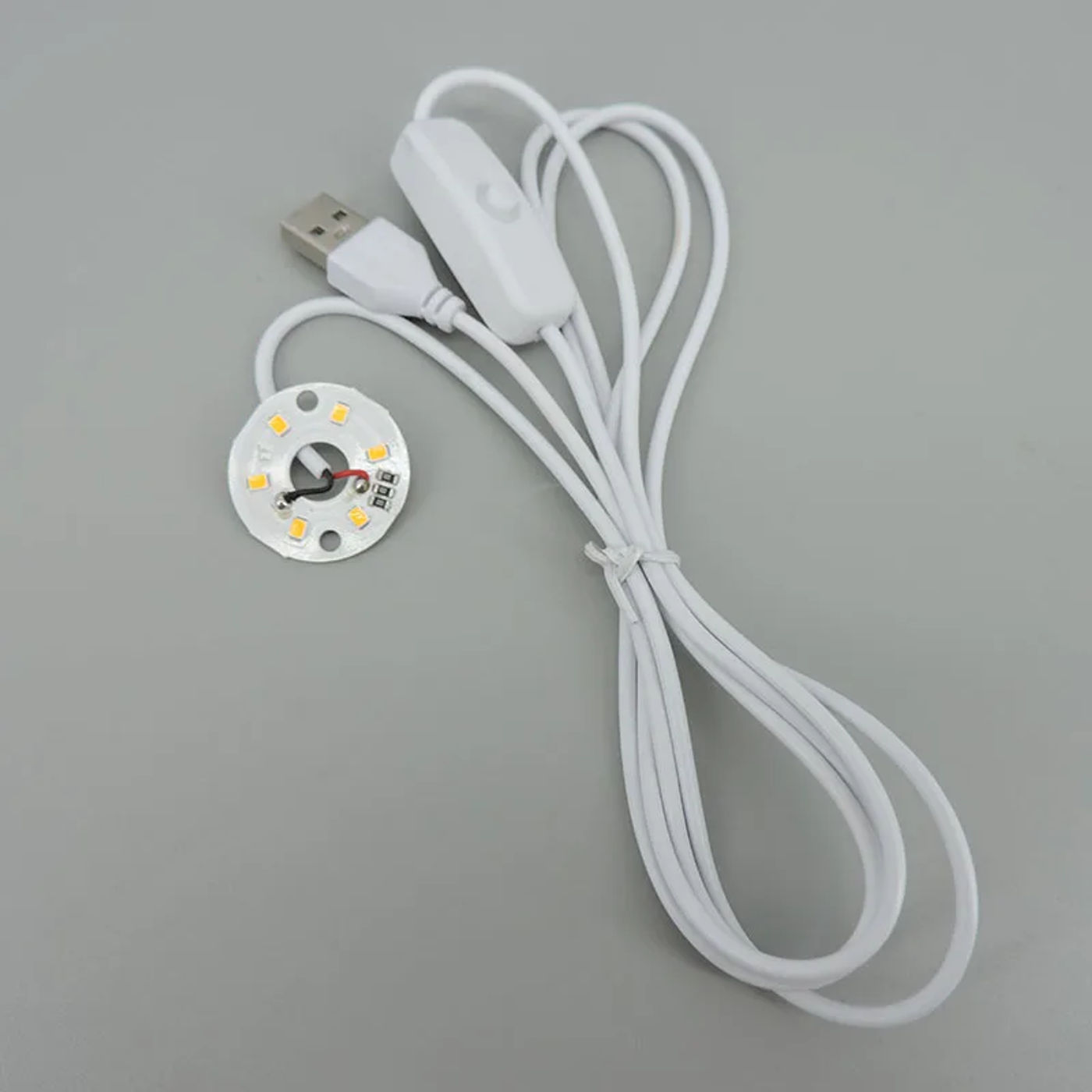 Description Picture 5 of itemDC 5V 3W USB LED chip Lights single 3 Colors warm white Night Light Desk Book Lamp with Switch warm Dimmable power cable 1.5m P1