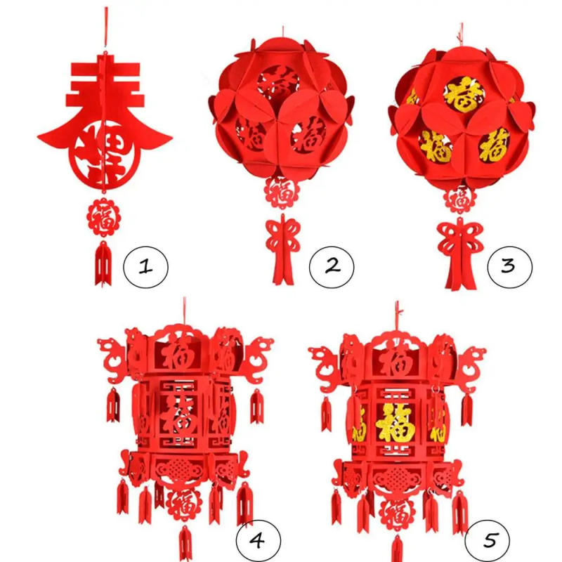 Description Picture 2 of itemChinese New Year Lantern Chinese New Year Decoration Pendant Spring Festival Lantern ornaments Chinese New Year props