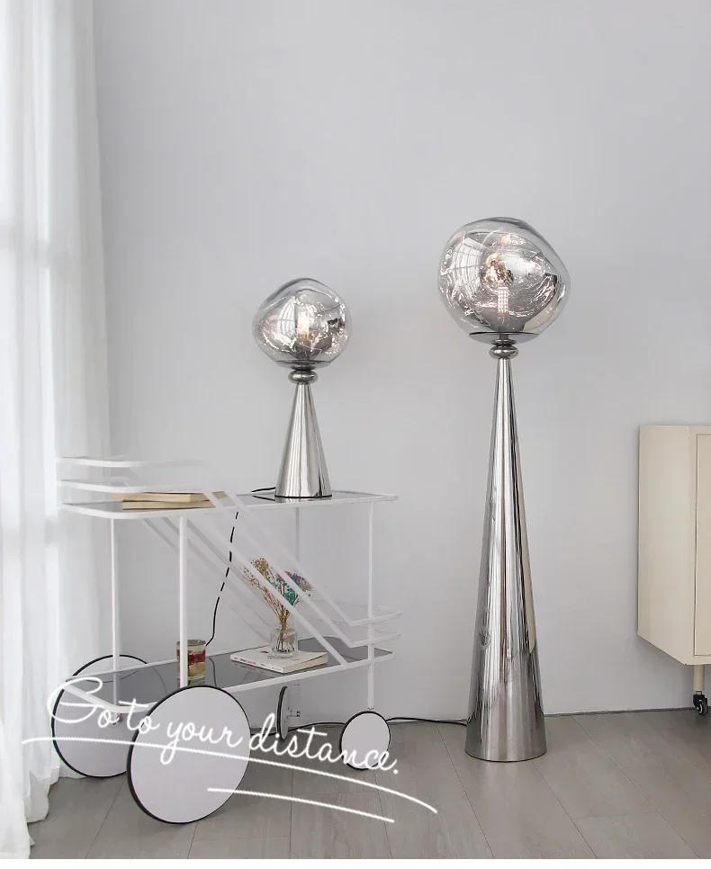 Description Picture 2 of itemNew Nordic Minimalist Creative Led Lava Floor Lamp Living Room Bedroom Bedside Lamp Home Decor Sofa Corner Standing Table Light