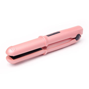 Mini Hair Straightener USB Recharge Wireless Styling Tool Curler Flat Dry Straightener Portable Flat Iron for Travel New