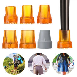 Trekking Pole Nordic Walking Stick Cane Climb Replacement Alpenstock Outdoor Camping Hiking Protector Cap Tip Rubber