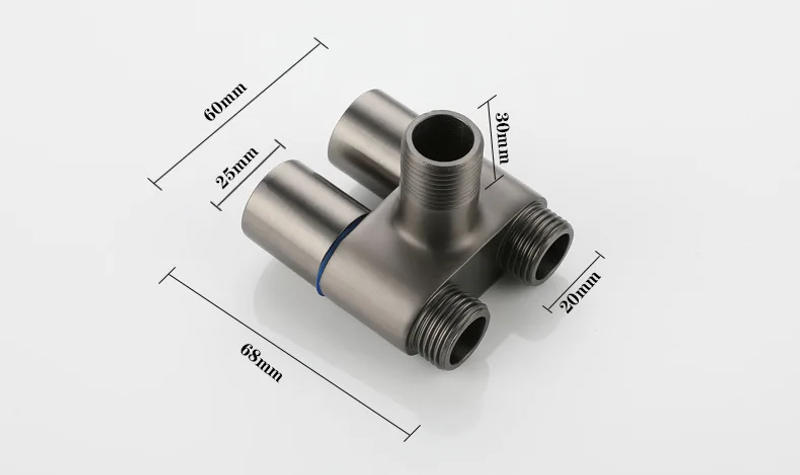 Description Picture 4 of itemBrush Gold Handheld Toilet bidet sprayer set Accessories Black Bidet Faucet for Bathroom sprayer shower head self cleaning