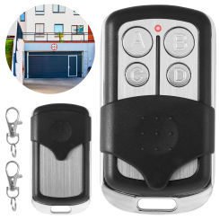 2Pcs Wireless Garage Door Remote Control Keychain Garage Gate Copy Remote Control Mini Electric Gate Opener Remote Control