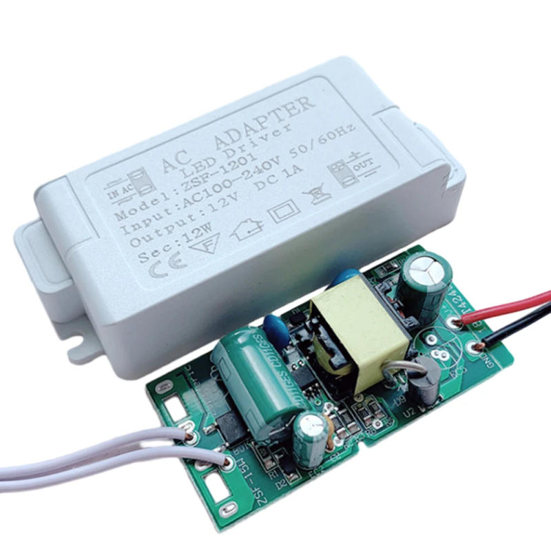 Description Picture 6 of item12V 6/12/18/24/36/48/60W LED Driver Constant Voltage Driving Power Supply 0.5/1/1.5/2/3/4/5A Power Supply Lighting Transformers