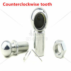 Rod Ends Bearings Universal Joint CS19 Ball Joint M14 Counterclockwise Tooth Ball Joints M14*2.0