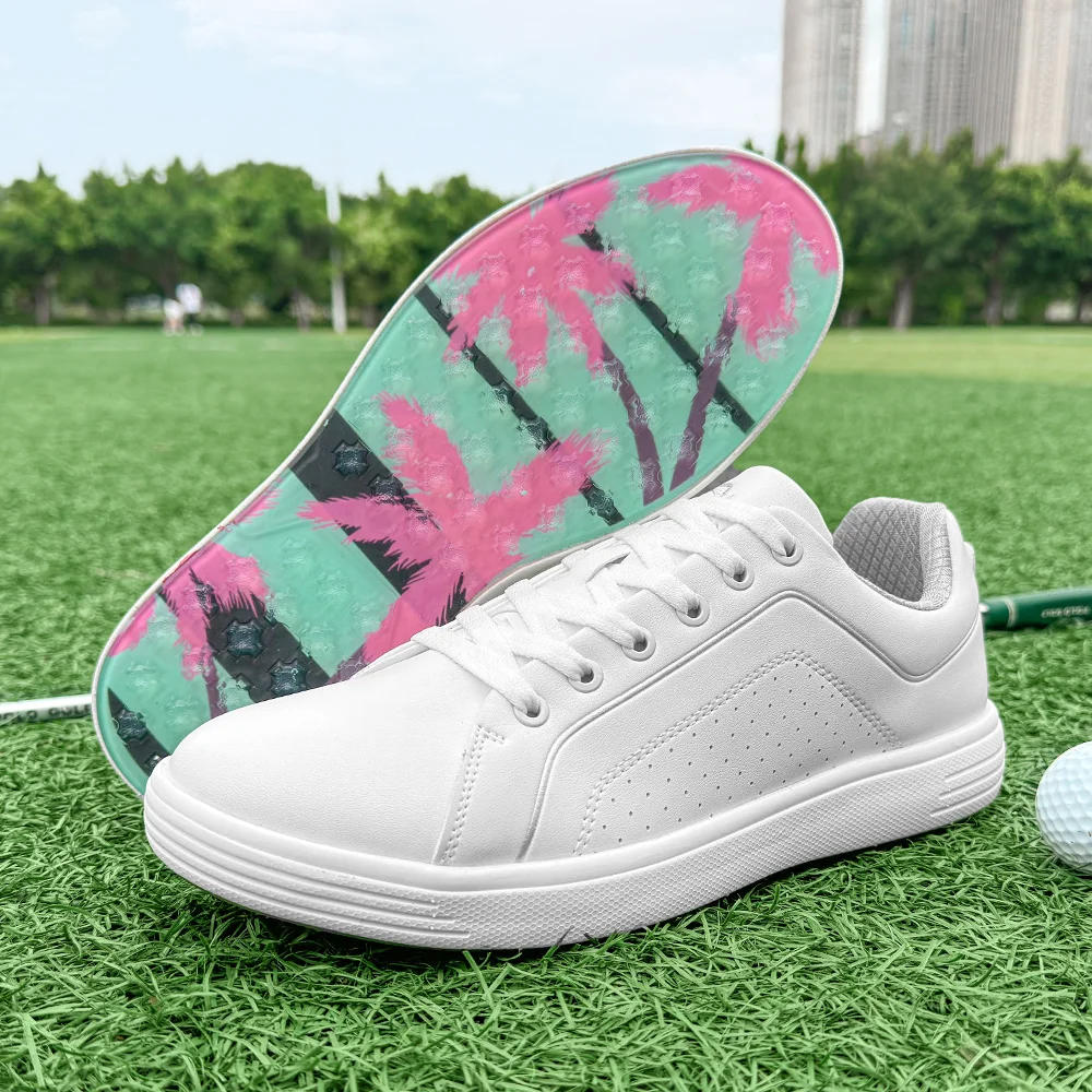 Description Picture 4 of itemWaterproof Golf Shoes Men Professional Golf Sneakers Luxury Golfing Footwears