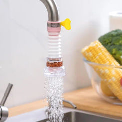 Kitchen Anti-Splashing Faucet Can Rotate Extend The Filter Home Universal Water Faucet Multifunction Wash Basin Shower Faucet