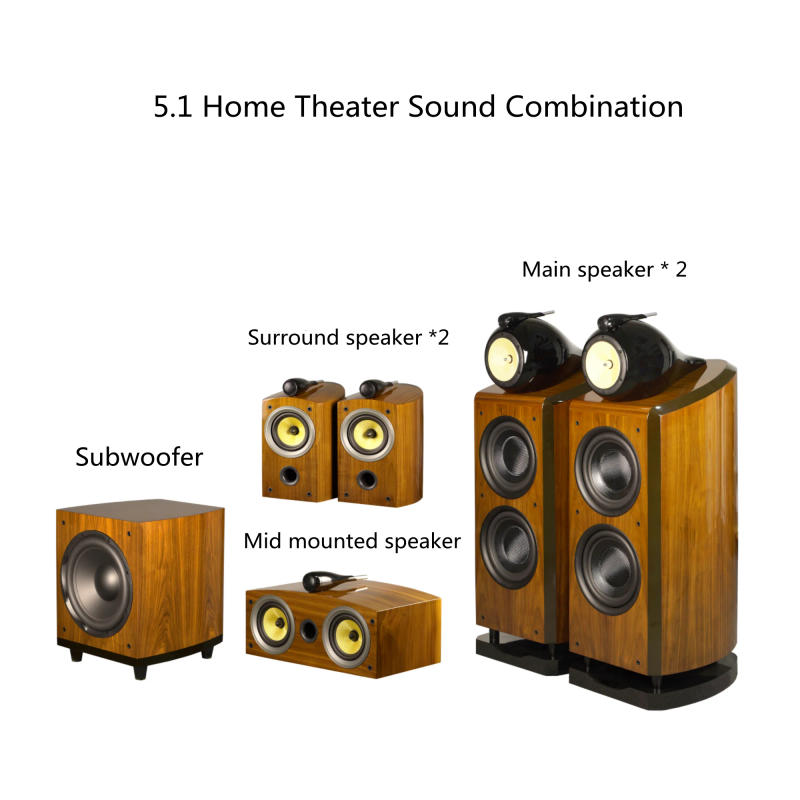 Description Picture 2 of itemAVplay Double 10 inch HiFi Fever Speaker 5.1/5.2 Home Theater Cinema System With 12 Inch Subwoofer 5.5 inch Around Speaker