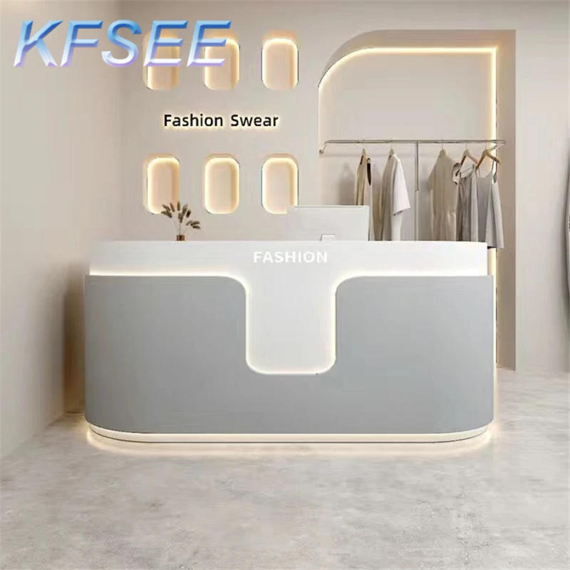 Description Picture 2 of item120cm length Kfsee Reception Desk Cashier