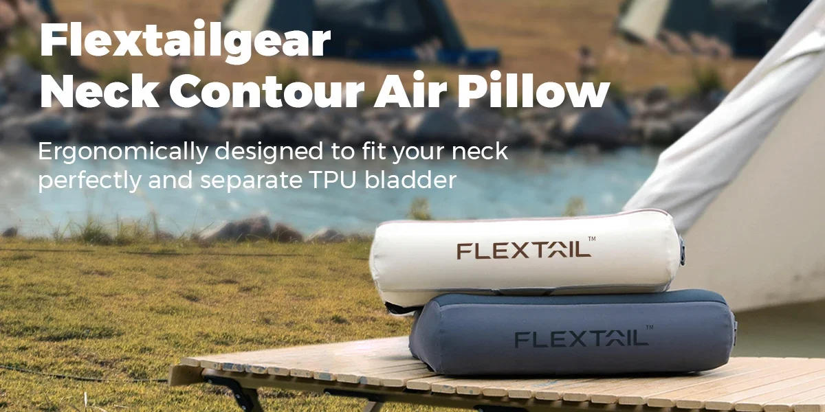 Description Picture 2 of itemFLEXTAIL ZERO PILLOW SE Outdoor Portable Inflatable Pillow Sleeping Bag Nap Pillows Lightweight Travel Camping Inflatable Pillow